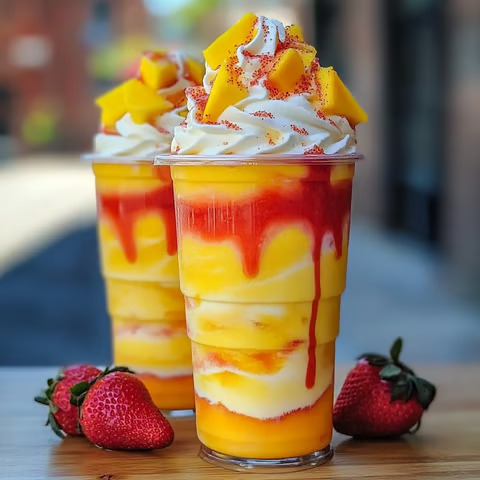 فرابي مانجو وفراولة