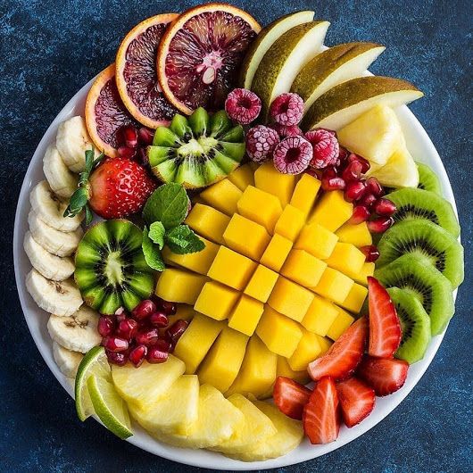 صحن فواكه صغير